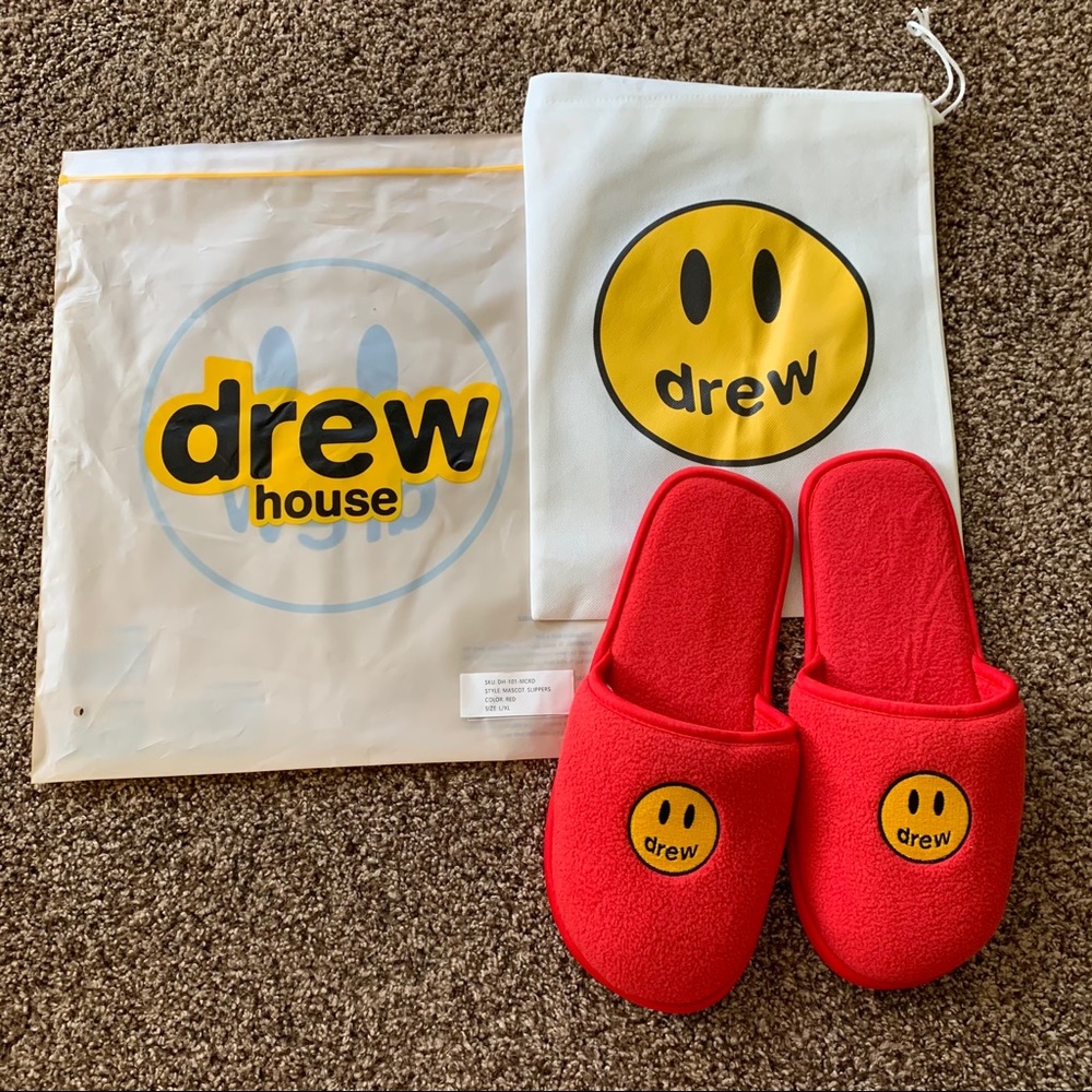 NEW DrewHouse Slippers - Justin Bieber
